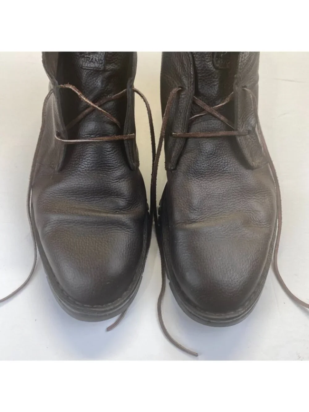 Cole Haan C26958 Men's Chukka Boots Waterproof Dark Brown Leather Shoes Size 11M